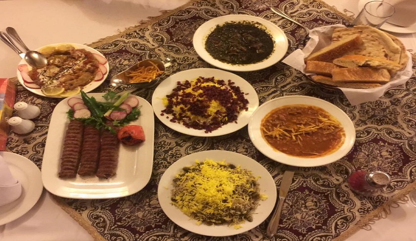 اطباق رئيسية في المطبخ العريق والمتنوع الإيراني...