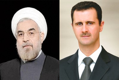روحاني يهاتف الاسد ويبحث معه تداعيات الضربة الاميركية