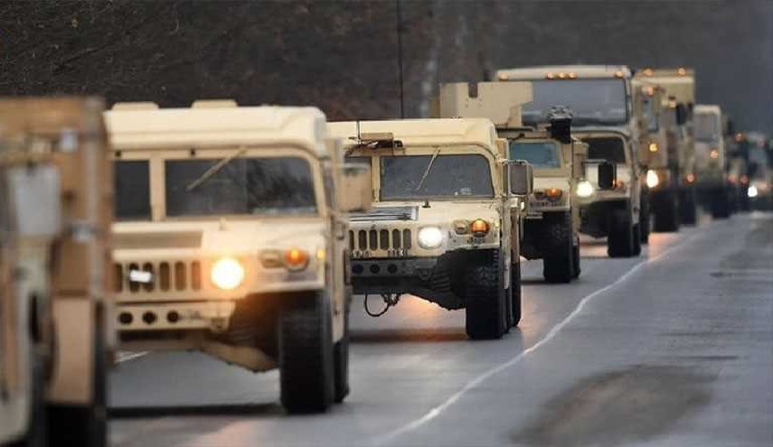 الجيش الأميركي ينشر جنوده على مشارف الحدود الروسية!!