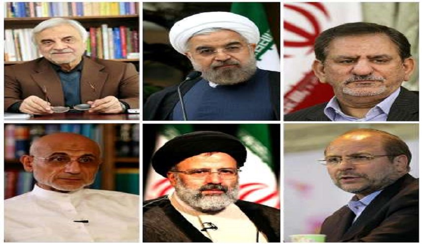 هولاء المرشحون النهائيون لخوض الانتخابات الرئاسية الايرانية 