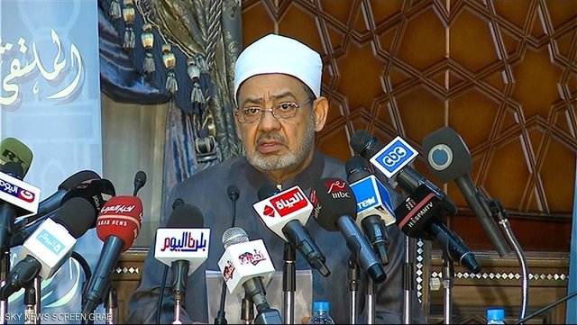 شیخ الأزهر: تمام ادیان از تفکرات تروریستی مبرا هستند