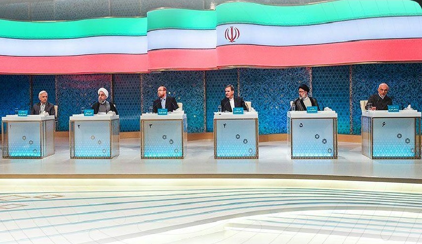 بالفيديو : نقاشات ساخنة بين مرشحي الرئاسة الايرانية! 