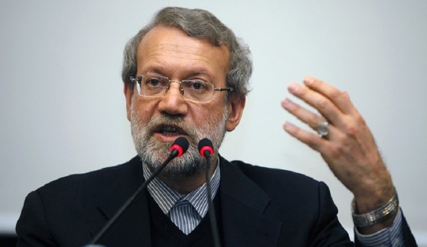 لاريجاني: المشاركة في الانتخابات تبعد التهديدات عن ايران