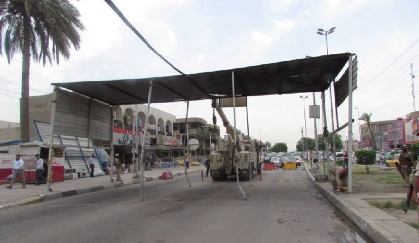 عمليات بغداد تفتح طريقيْن مهميْن في العاصمة بعد سنوات من اغلاقهما!!