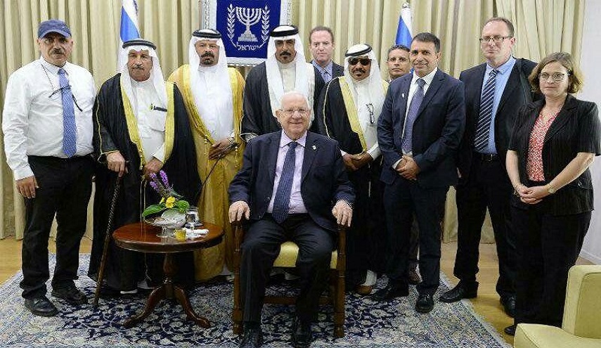 صورة: لقاء وفد عشائري اردني مع رئيس الكيان الاسرائيلي !!