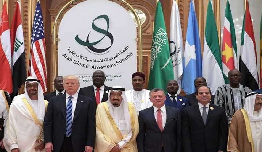 ترامب يخاطب الدول العربية والاسلامية: امريكا لاتحارب الارهاب عوضا عنكم!
