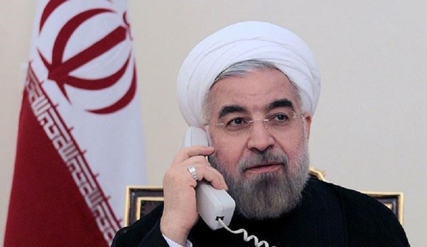 ماذا قال روحاني في اتصاله مع ماكرون.....؟
