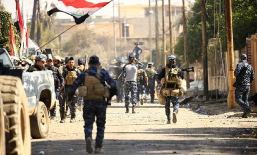 القوات العراقية تقتحم الزنجيلي وتجتاز الجسر الثالث باتجاه الموصل القديمة 