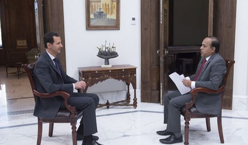 الرئيس الأسد :  ترامب ابتلع وعوده لكن التعامل معه ممكن