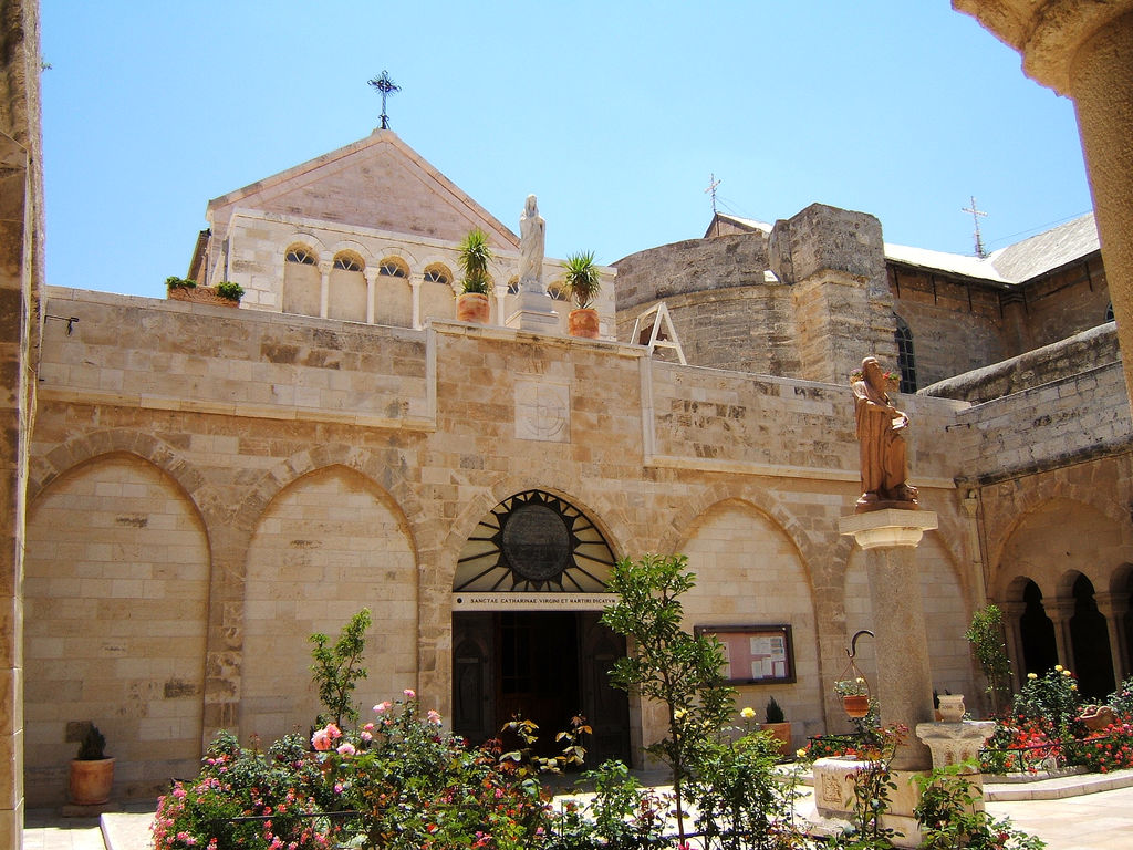 "کلیسای مهد" زادگاه حضرت مسیح ع در بیت لحم فلسطین
