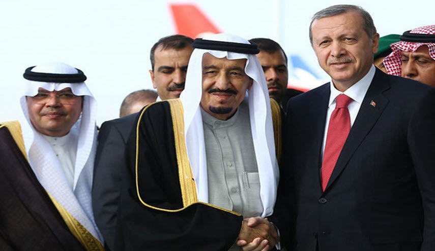 رسالة من أردوغان لملك السعودية حول الازمة مع قطر