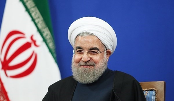 الرئيس روحاني يستقبل لاعبي منتخب ايران لكرة القدم