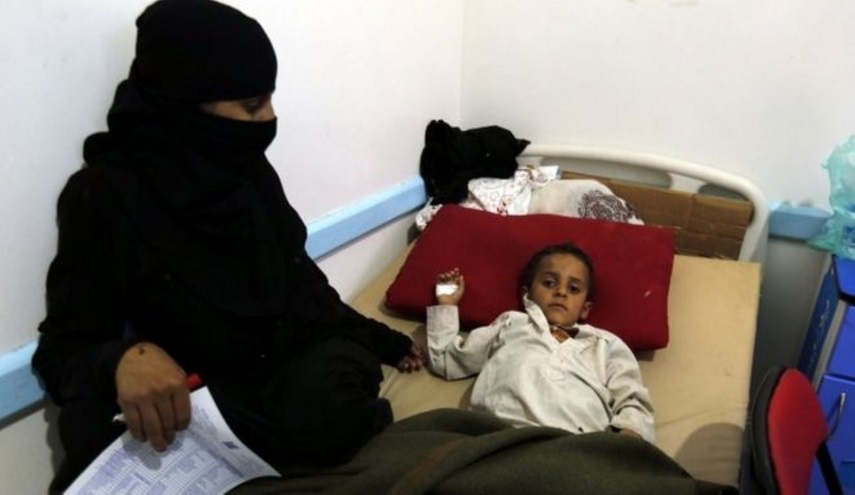 5000 إصابة بالكوليرا يومياً في اليمن!!