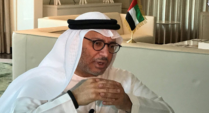 ظهور مقام اماراتی در جایگاه وزیر خارجه عربستان 