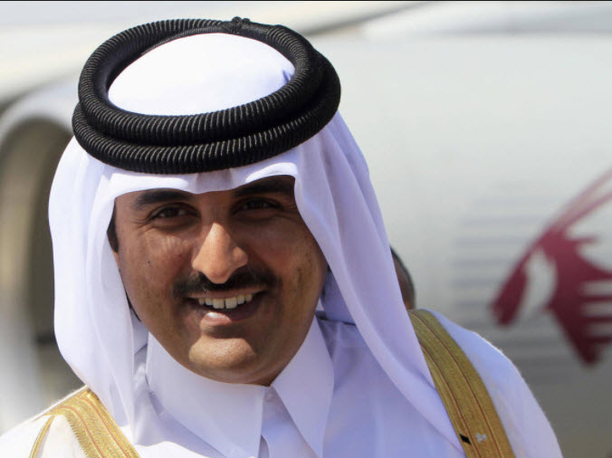 امیر قطر در حفاظت نیروهای ایرانی