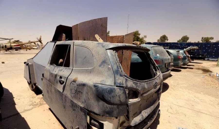 پارکینگ خودروهای انفجاری داعش!