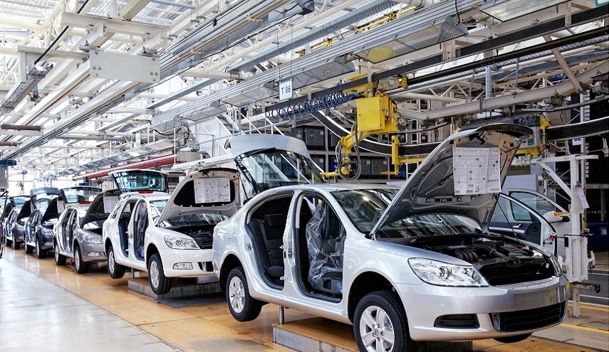 تدشين مصنع جديد للسيارات في كرمانشاه غرب ايران