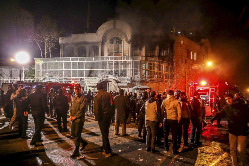 ايران: تأييد الأحكام الصادرة بحق مهاجمي السفارة السعودية بطهران