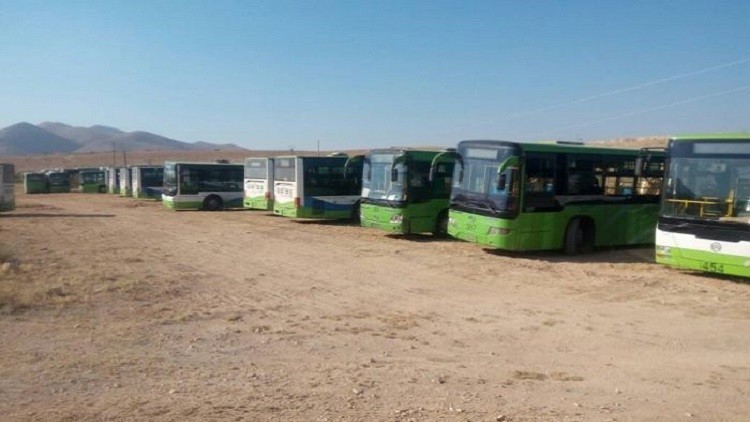 وصول 35 حافلة إلى فليطة لترحيل مسلحي "سرايا أهل الشام" من عرسال