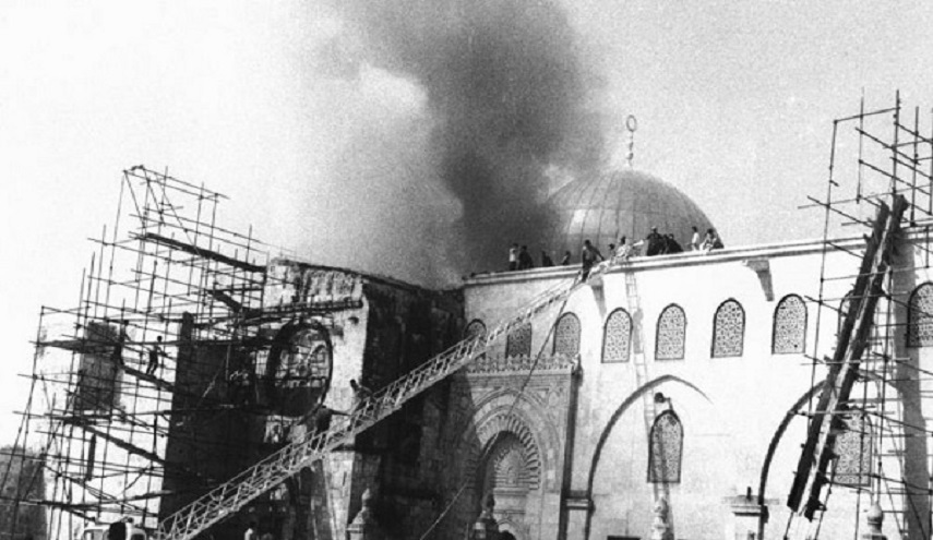 حريق المسجد الأقصى.. نارٌ لم يبرد "أُوارها" في قلوب الفلسطينيين 