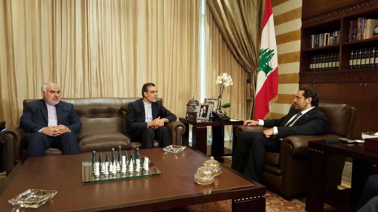 ملاقات جابری انصاری با نخست وزیر لبنان