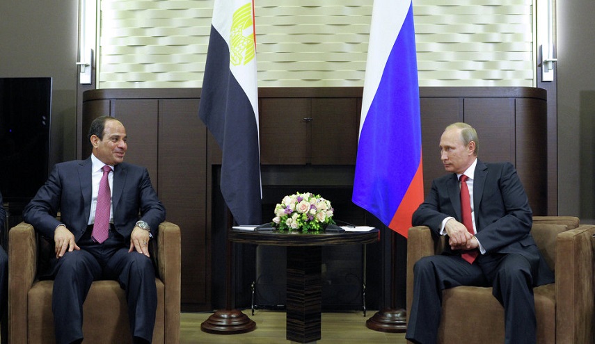 لقاء بين بوتين وعبد الفتاح السيسي على هامش قمة بريكس.