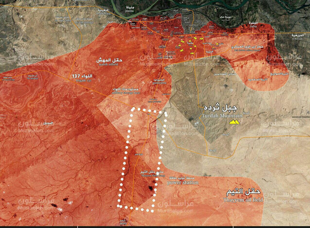 بالخريطة: الجيش السوري يلتقي بالمرابطين في البانوراما  
