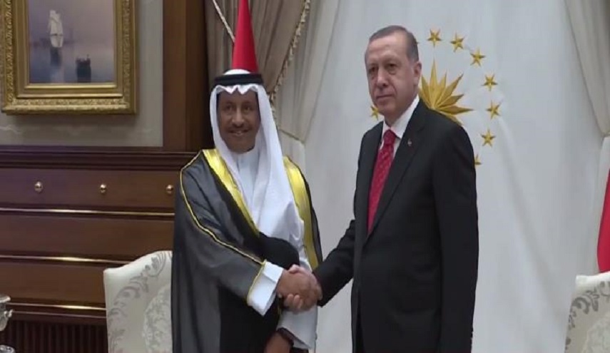 ما وراء لقاء اردوغان ورئيس وزراء الكويت في انقرة؟
