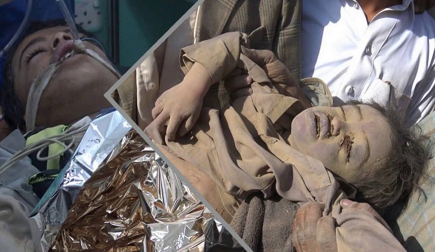 جريمة جديدة للعدوان السعودي في اليمن.. 12 شهيدا جلهم من النساء والاطفال
