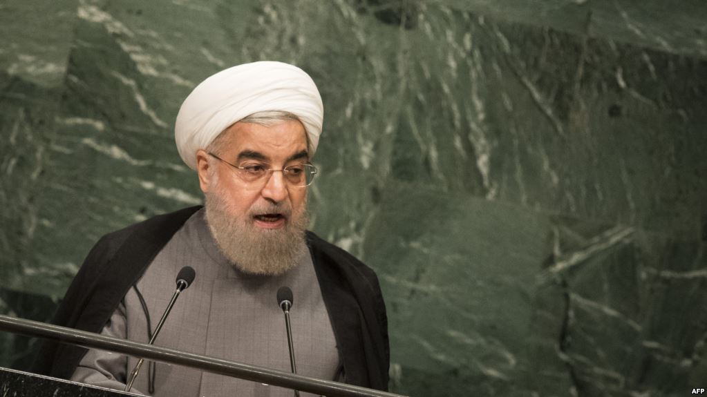  الرئيس روحاني: خطاب الرئيس الامريكي جاهل وقبيح وحاقد