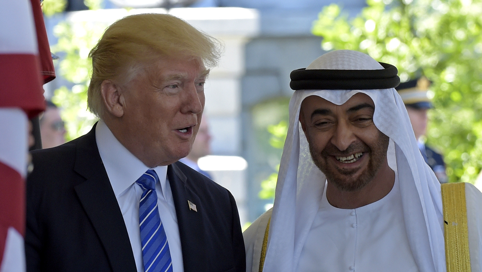 خوش‌خدمتی دیگر ولیعهد امارات به ترامپ