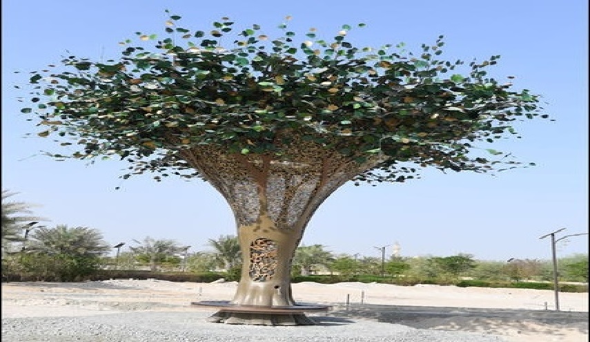 بالصور... دبي تتجهز لإفتتاح "حديقة القرآن"
