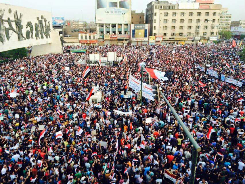فریاد انبوه مردم یمن علیه بیدادگری یزید زمان