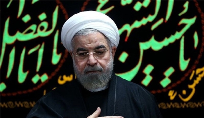 الرئيس روحاني يشارك في مراسيم عزاء ذكرى استشهاد الامام الحسين (ع)