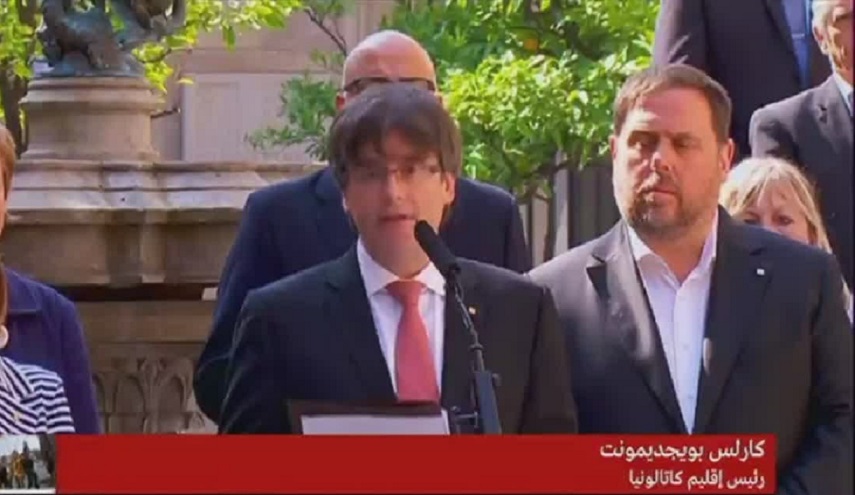 رئيس إقليم كتالونيا: سوف نعلن الانفصال عن إسبانيا خلال أيام 
