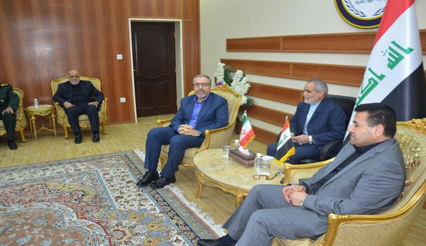مساعد الداخلية الايراني يلتقي وزير الداخلية العراقي
