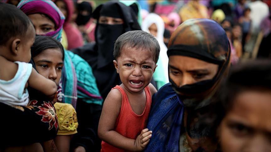 کمک‌خواهي ده‌ها مسلمان روهينگيا در مرز بنگلادش