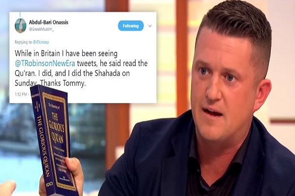 بريطاني يعتنق الإسلام بعد قراءته القرآن 