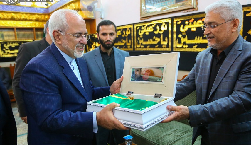ظريف: كرم العراقيين مدعاة فخر وسرور للعالم الإسلامي
