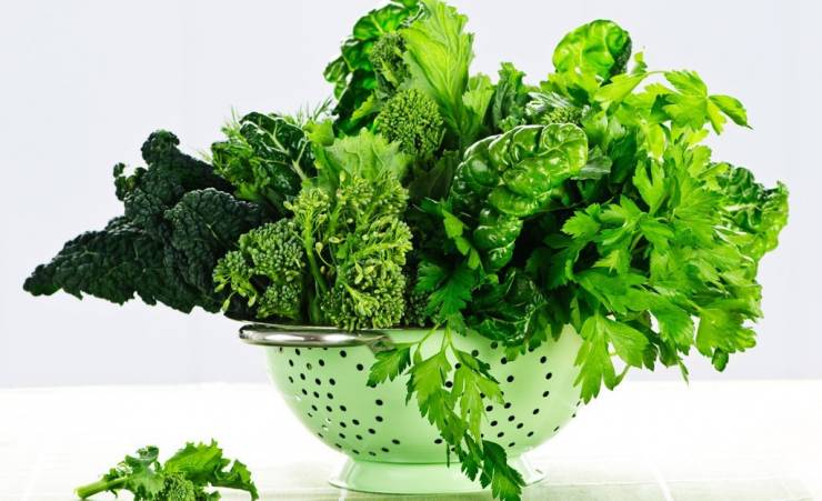الخضروات الورقية تحافظ على صحة القلب