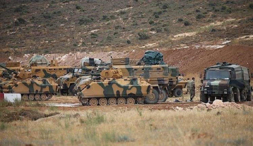 انتشار القوات التركية على الحدود مع العراق وسوريا