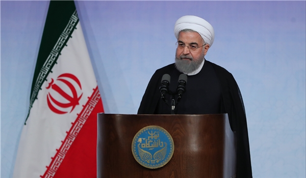 روحاني: سنحترم الاتفاق النووي طالما أن الاتفاق يحقق مصالحنا