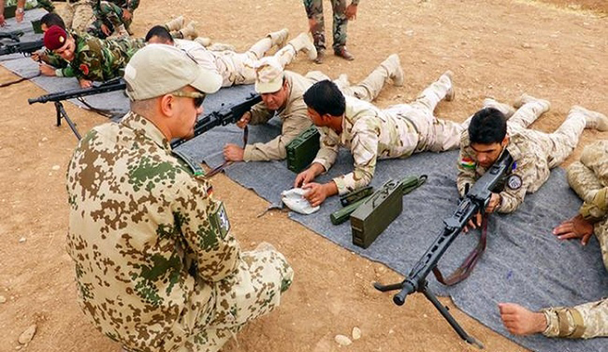 الخبراء العسكريين الألمان يعلقون تدريب قوات البيشمركة الكردية