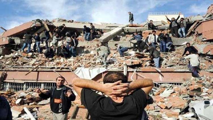 زلزال بقوة 5.2 على مقياس ريختر يضرب مدينة أنار في محافظة كرمان