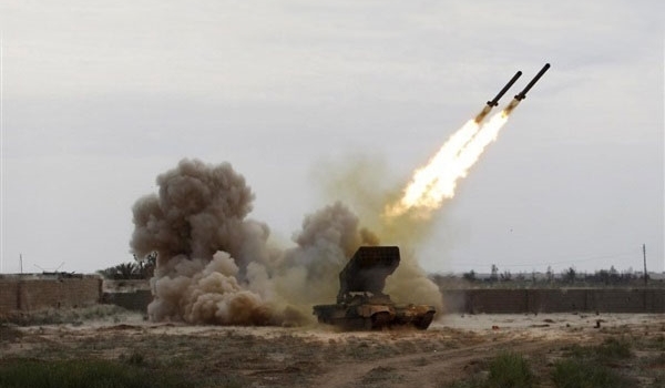 تحالف العدوان السعودي يعترف إطلاق صاروخ باليستى من داخل اليمن باتجاه نجران