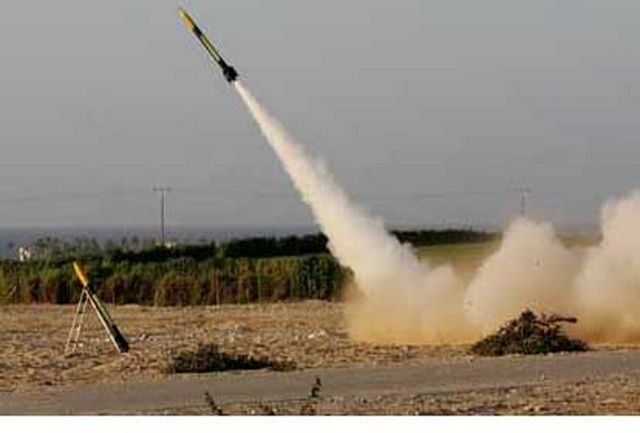 آزمایش موشکی حماس