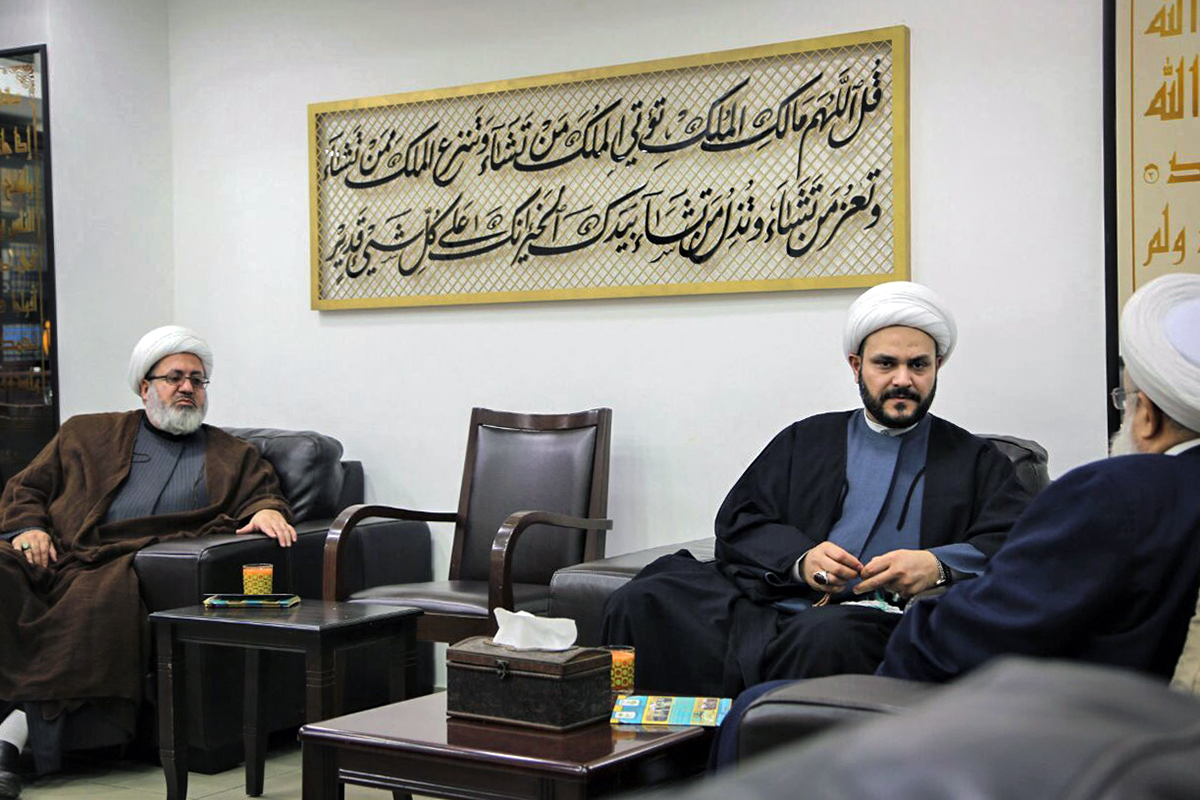 گزارش تصویری: دیدار دبیرکل نُجَباء با آیت الله نابلسی و شیخ ماهر حمود