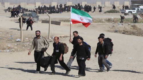  الكشف عن عدد الزوار الايرانيين الذين عبروا الحدود الى كربلاء! 