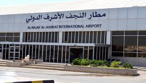 انبوه مسافران و زائران در فرودگاه نجف