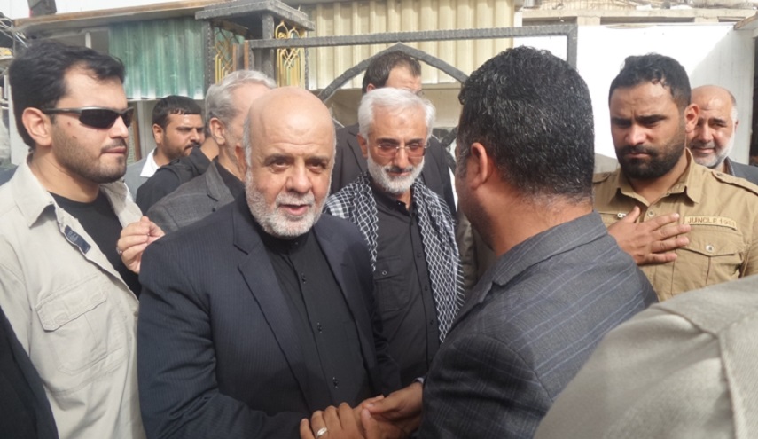 السفير الايراني: طهران ستتعاون بجدية مع بغداد في اعمار العراق